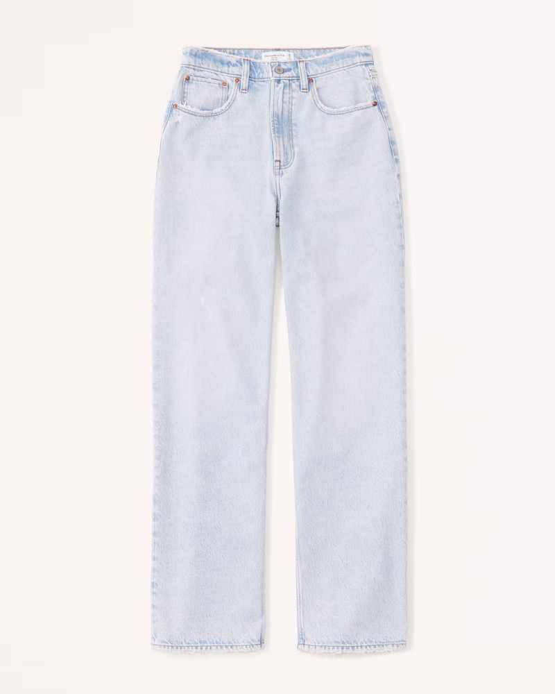 High Rise Loose Jean | Abercrombie & Fitch (US)