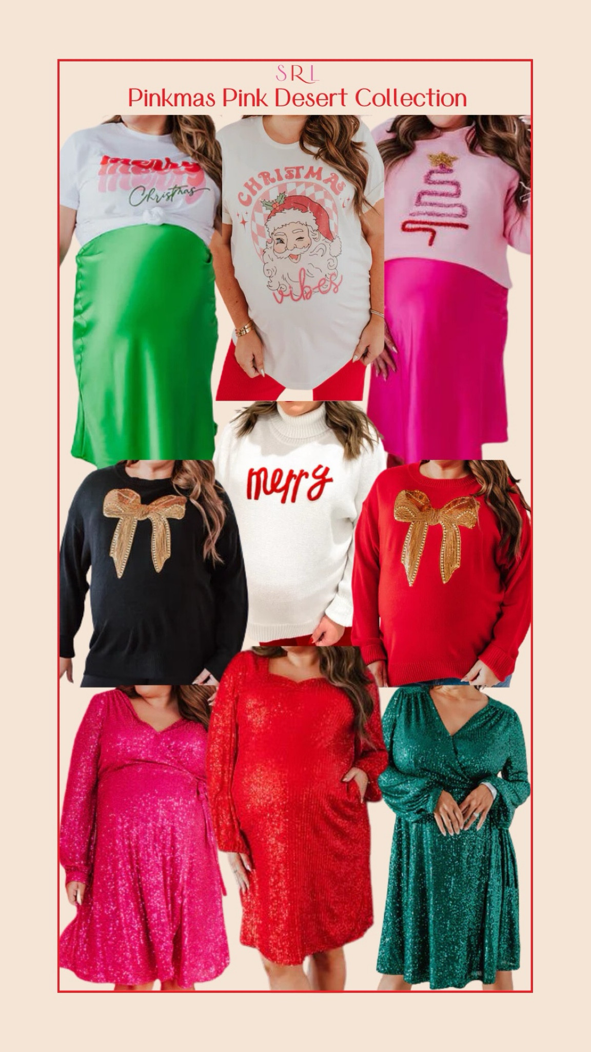 curvy pieces from my new Pinkmas collection at Pink Desert 💕🌸 it’s now live!! 

#LTKSeasonal #LTKHoliday #LTKmidsize