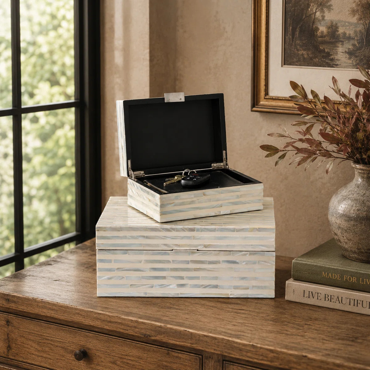 2 Piece Handmade Decorative Box Set | Wayfair North America