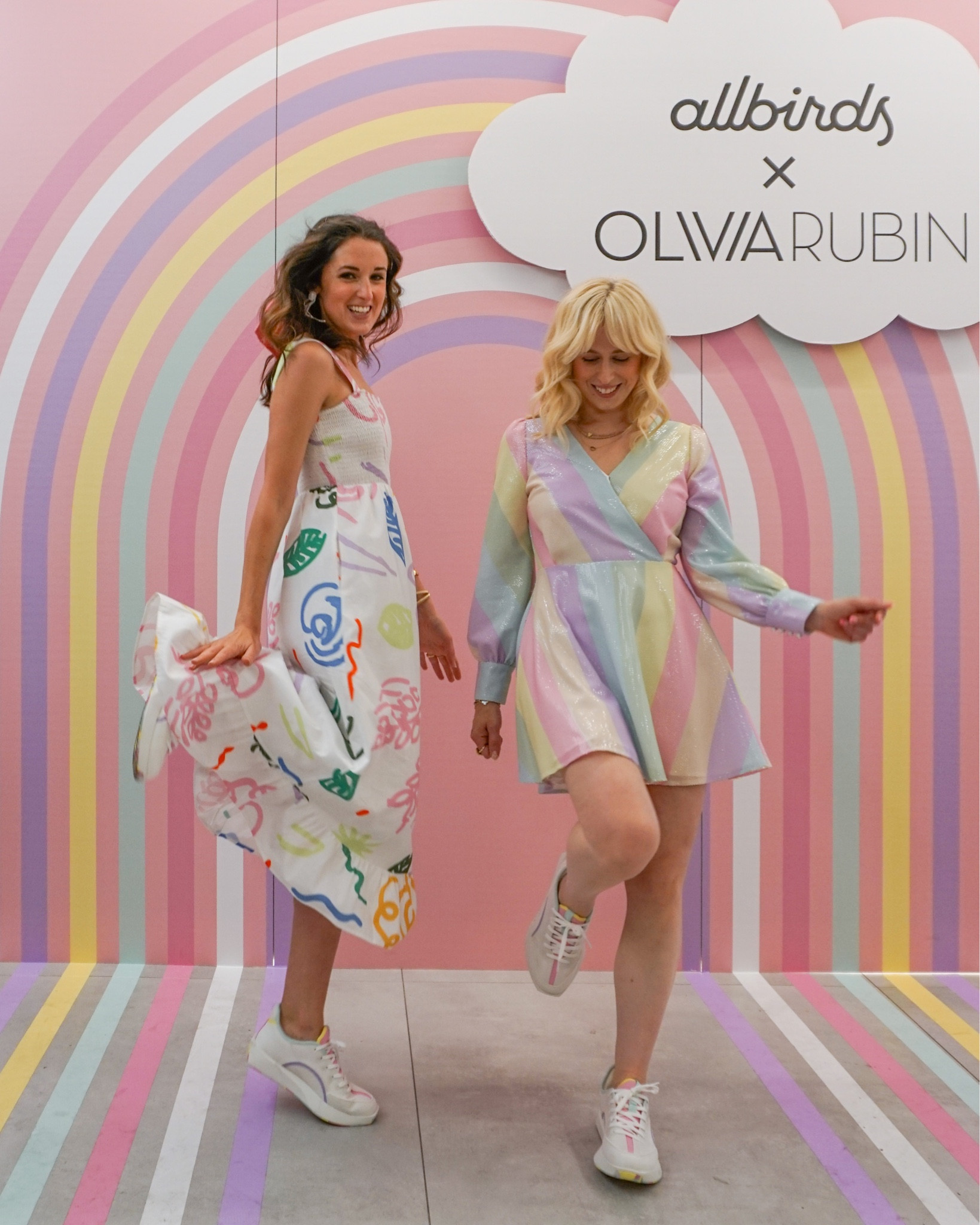 So happy for my friend Olivia Rubin who has just collaborated with Allbirds on a joyful trainer / sneaker! Here we are at the London launch party last night 🌈🤍 

#LTKstyletip #LTKshoecrush #LTKeurope