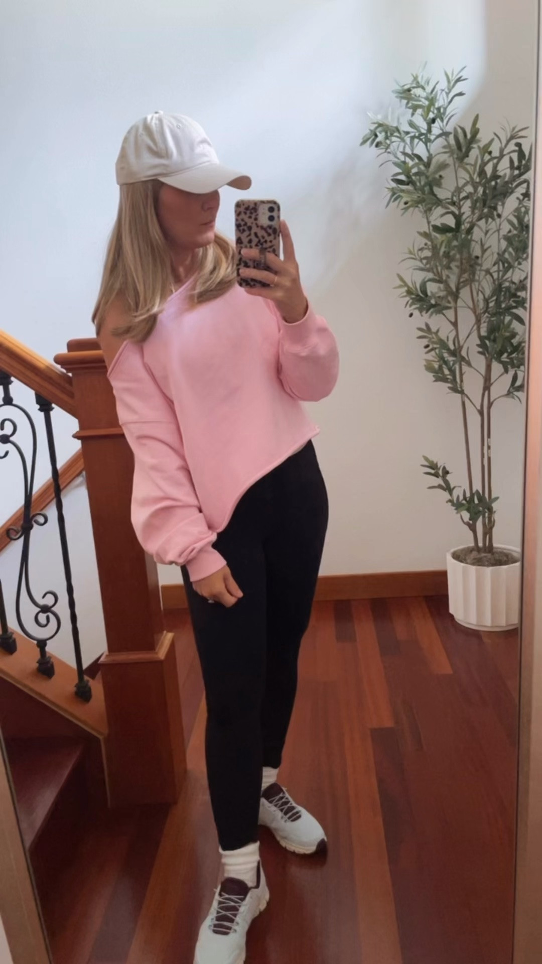 The Aritzia client wholesale only happens twice a year and this is the time to grab everything that you want including this adorable sweatshirt I sized up to a medium, so it was plenty oversized. I love the office shoulder look at this new color is gorgeous strawberry milkshake. ￼

#LTKmorningroutine #LTKmomlife #LTKootd