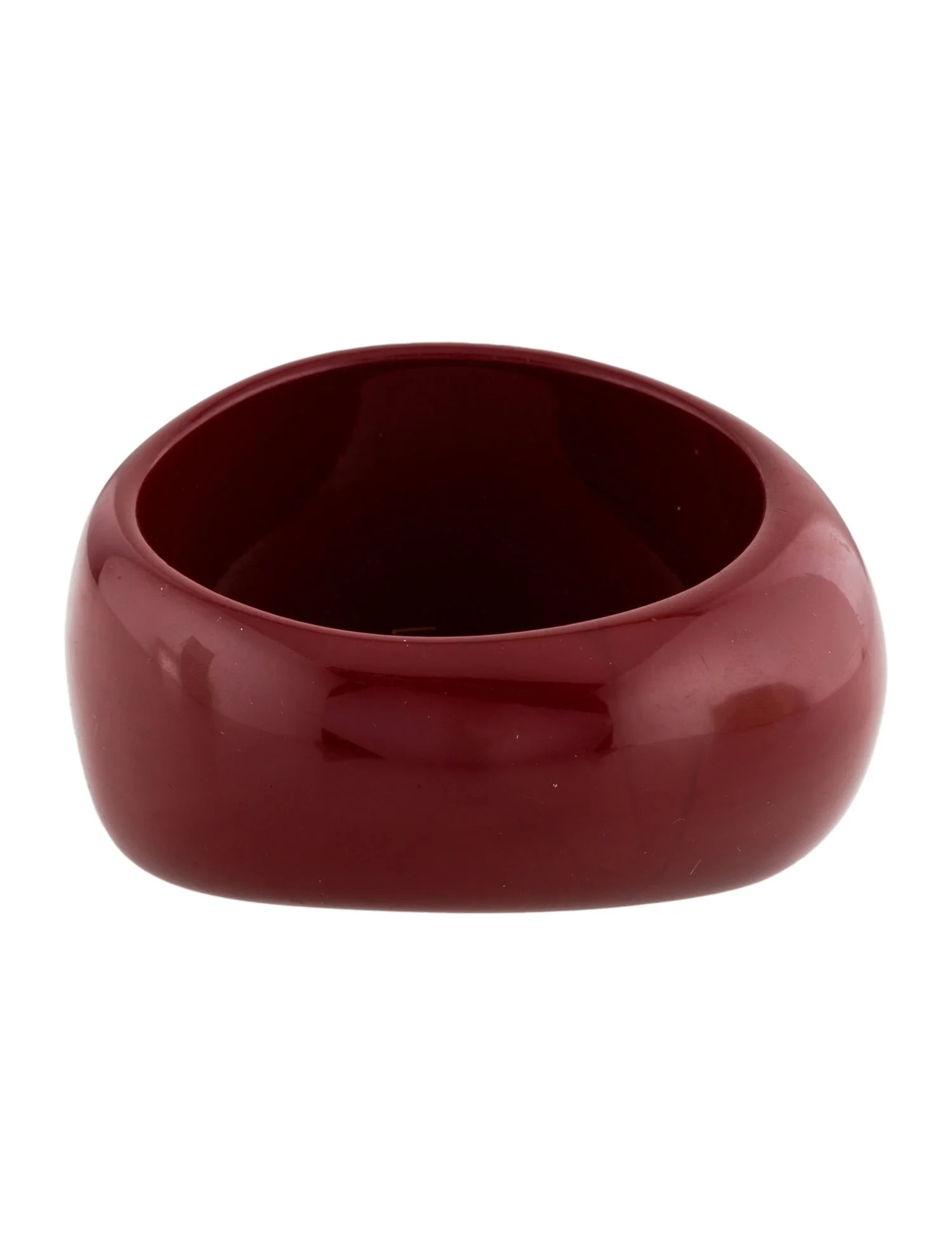 Wide Resin Bangle Bracelet | The RealReal