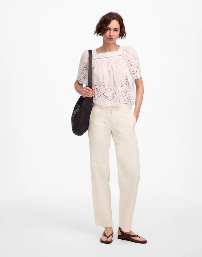Tapered-Leg Utility Pants | Madewell