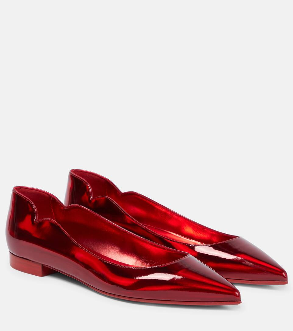 Hot Chickita patent leather ballet flats | Mytheresa (US/CA)