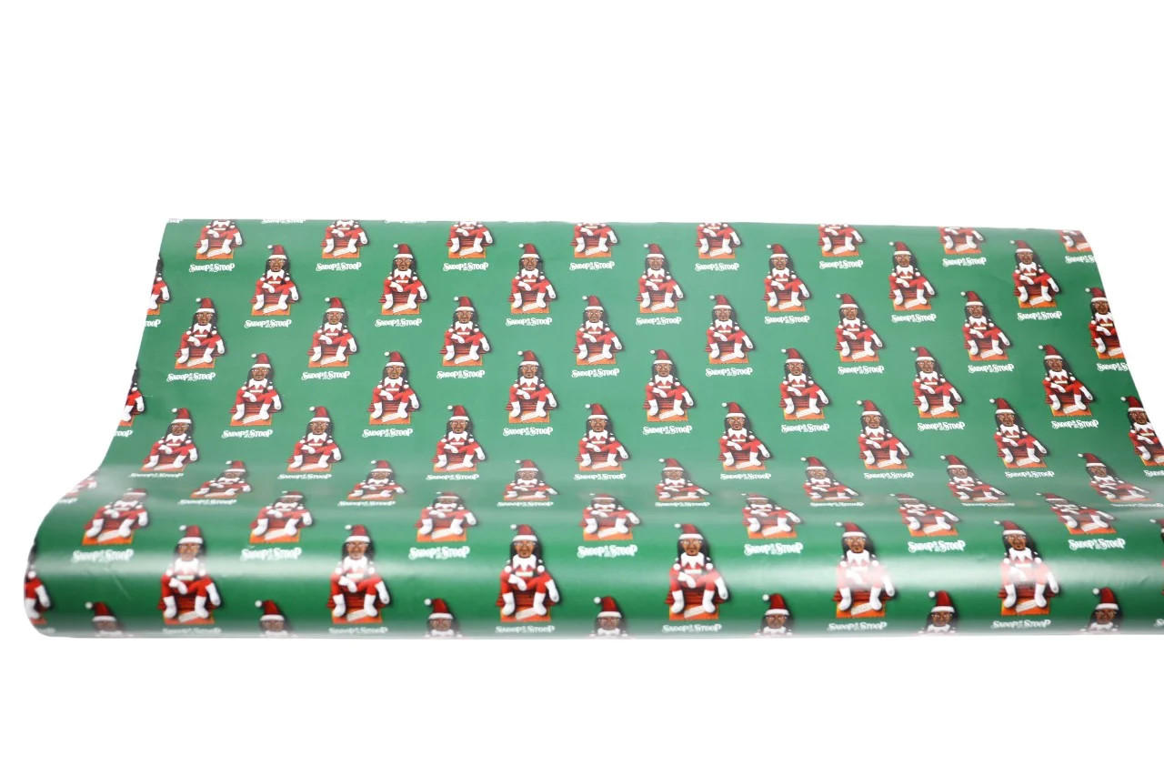 Snoop Dogg Snoop on The Stoop Green Gift Wrap | Walmart (US)