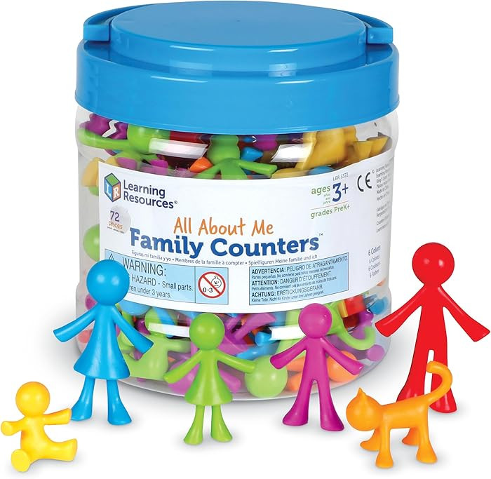 Learning Resources All About Me Family Counters - Toddler Sensory Toys, Preschool Activities, Cla... | Amazon (US)