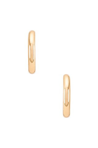 Natalie B Jewelry Adina Hoop in Gold from Revolve.com | Revolve Clothing (Global)