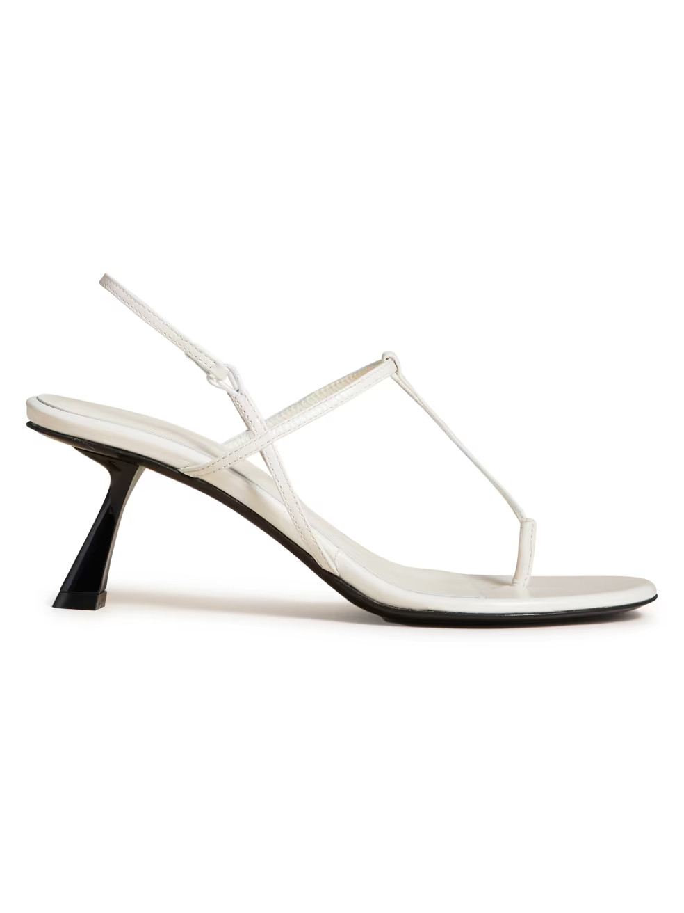 Linden 65MM Leather T-Strap Sandals | Saks Fifth Avenue (UK)