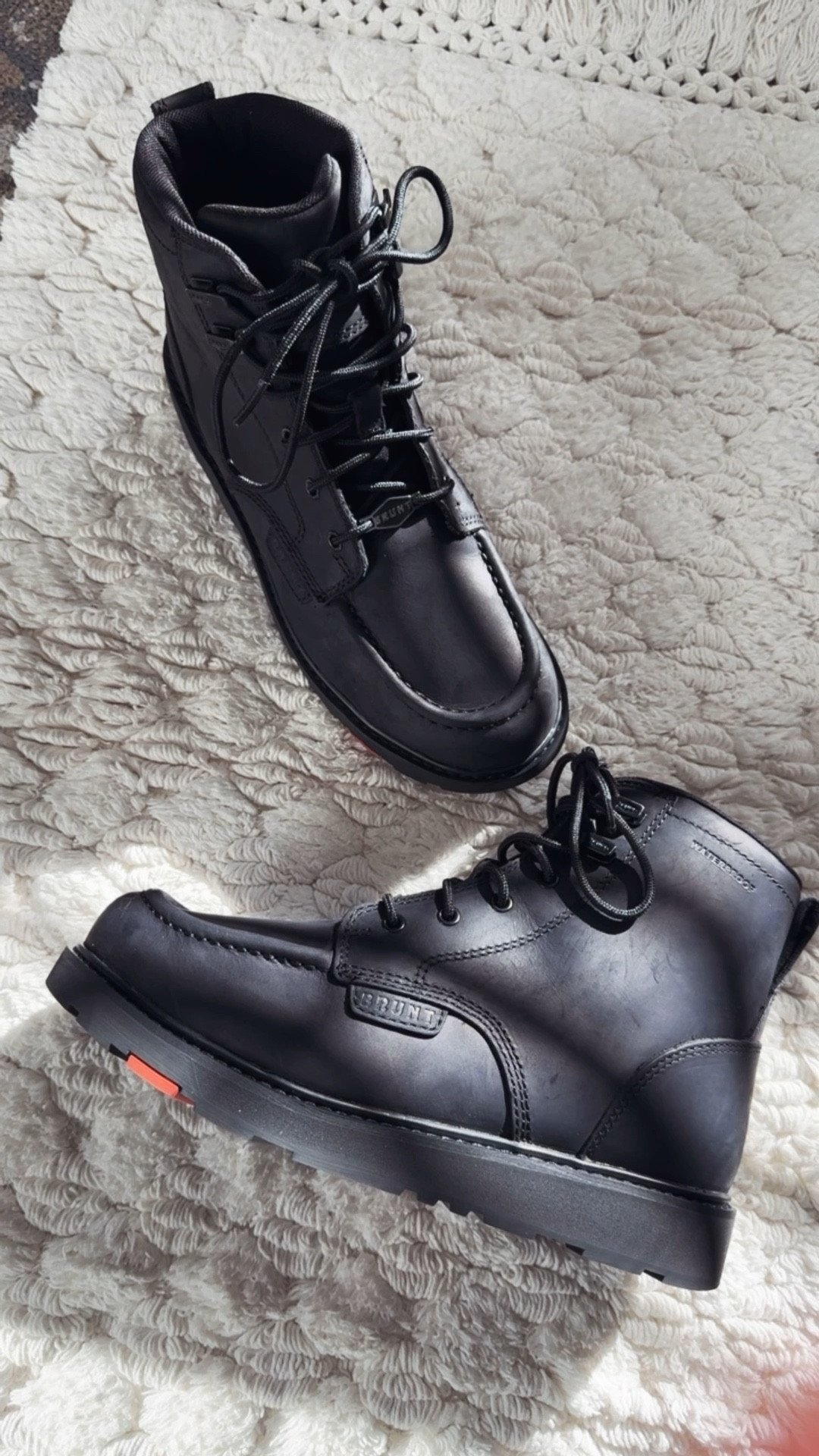 Men’s BRUNT Work Boots — Built for the long haul

These are the kind of boots that don’t quit before you do. BRUNT work boots are made for guys who need serious durability without sacrificing comfort. Crafted from tough, full-grain leather with reinforced stitching, they’re designed to stand up to demanding jobs, long shifts, and unpredictable weather. The cushioned insole delivers all-day support, while the shock-absorbing midsole reduces fatigue and keeps you moving comfortably from sunup to sundown.

The slip-resistant, oil- and water-resistant outsole gives exceptional traction on concrete, mud, gravel, or jobsite debris. A roomy toe box adds comfort for wider feet without feeling bulky, and the padded ankle collar provides stability and support. These are perfect for construction, landscaping, warehouse work, or everyday wear if you just love a rugged, hard-working look.

If you’re looking for a dependable, no-nonsense boot that performs as hard as you do, BRUNT is it. Affordable, insanely durable, and built for real life.

Perfect for: construction, trade work, outdoor jobs, everyday wear, and tough terrain.

#BRUNTBoots #WorkBoots #MensWorkwear #RuggedStyle #BuiltToLast #TradeLife #ConstructionStyle #JobSiteReady #EverydayDurability #WorkBootEssentials #MensFashionFinds #FunctionalFashion #BootSeason #MensStyleGuide #OutdoorStyle #HardWorkingStyle #LTKFinds #LTKUnder200 #ShopLTK #MensEssentials #BootLove #DurableStyle #ToolsAndTrade #WarehouseLife 

#LTKGiftGuide #LTKMens #LTKHoliday