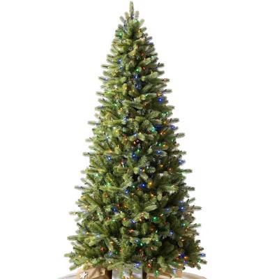 Balasam Hill 9 ft Multicolor LED  Bellevue Spruce Artificial Christmas Tree | Target