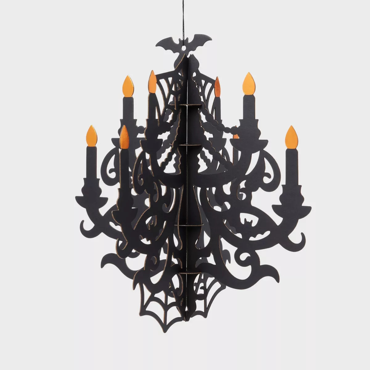 Halloween Haunted House Hanging Paper Chandelier - Spritz™ | Target