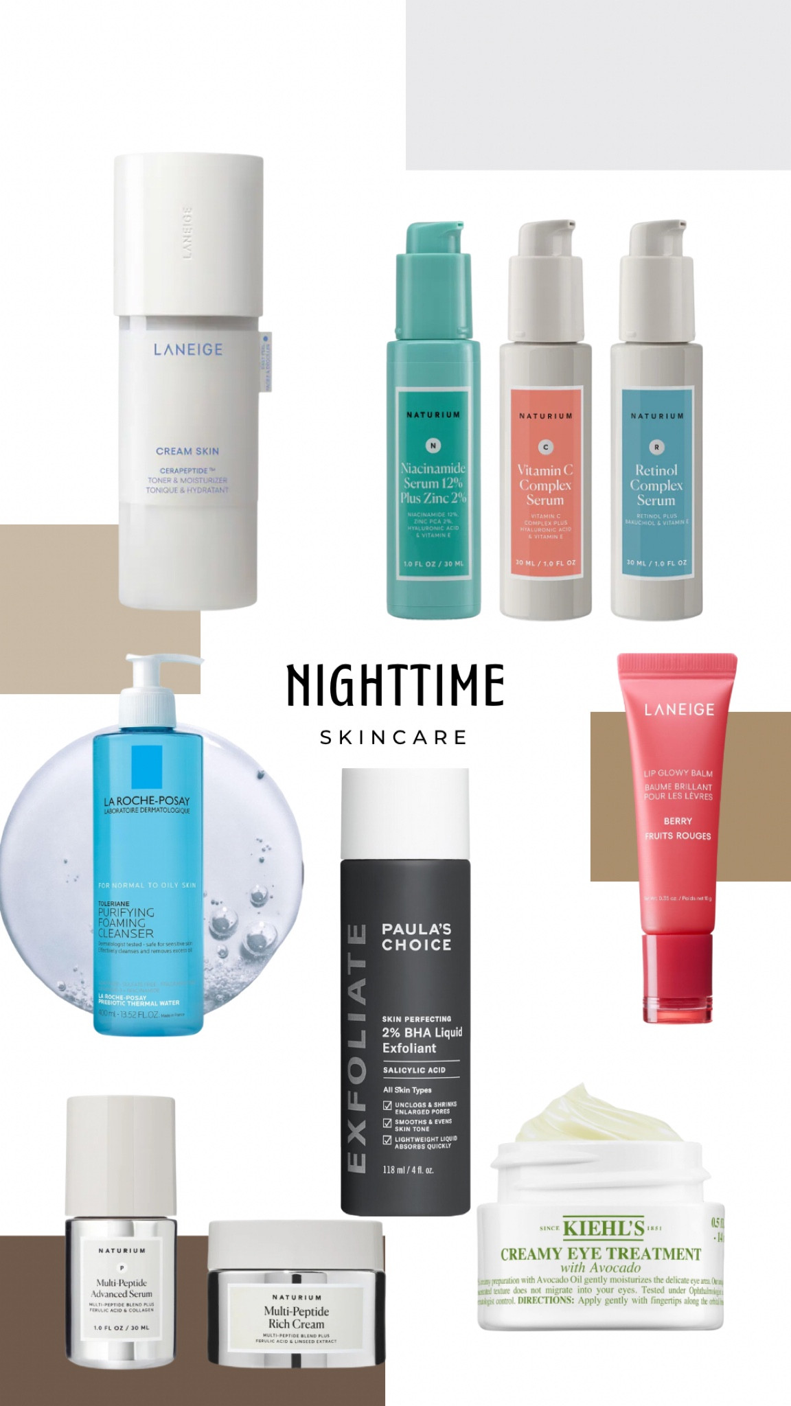 Last nights skin care! 