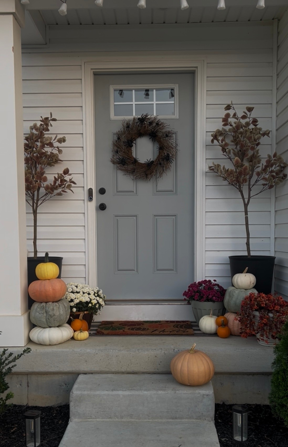 The Spookiest Halloween Wreath 🕷️🕸️

#LTKHome