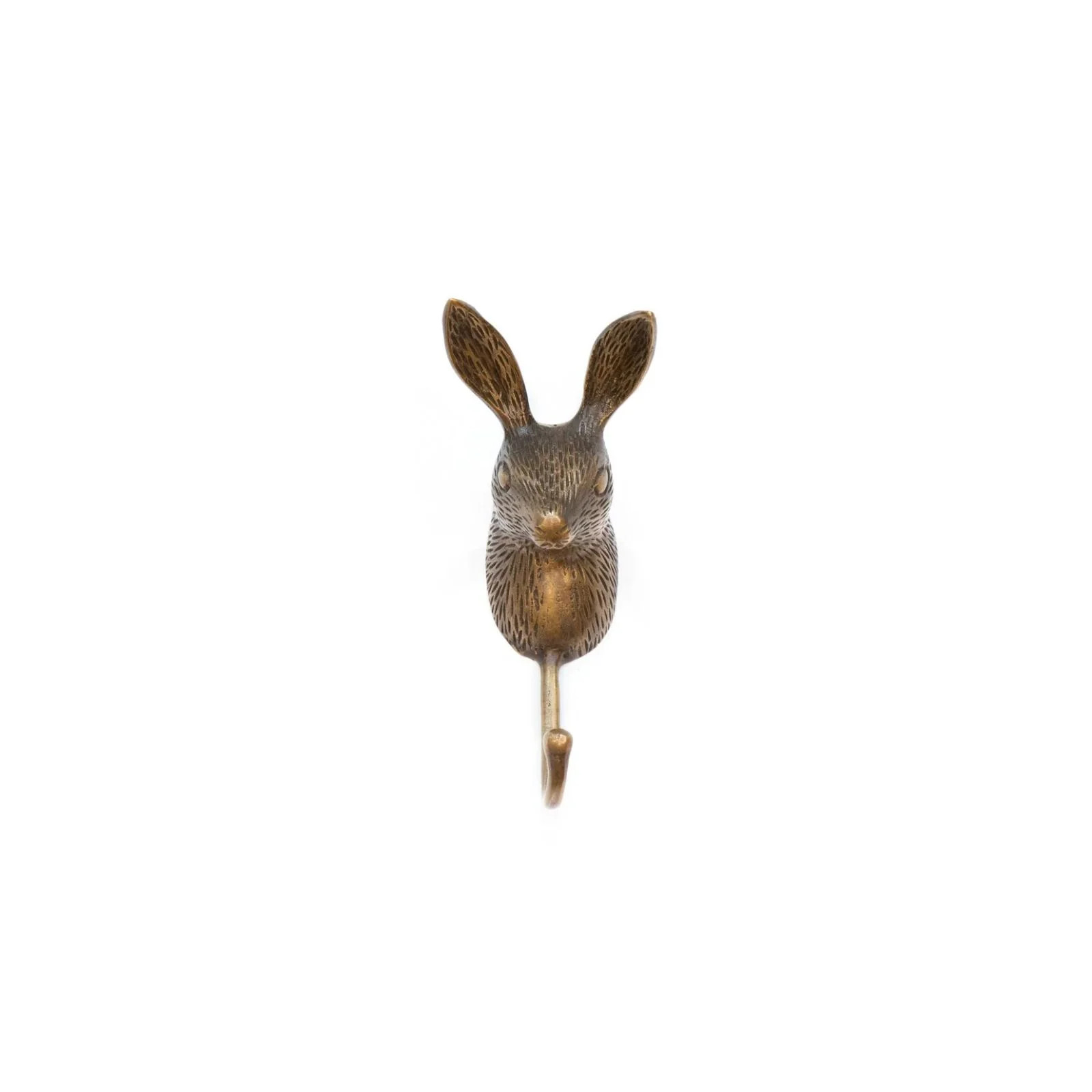 Rabbit Hook in Antique Gold | Brooke & Lou | Brooke and Lou
