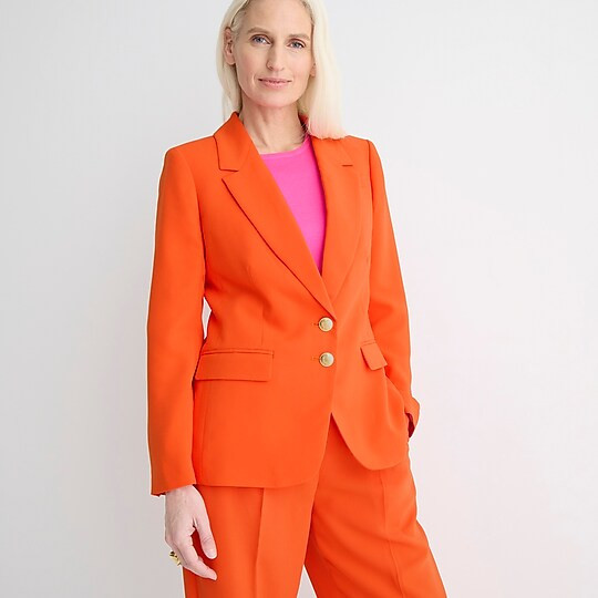 Willa blazer in city crepe | J. Crew US