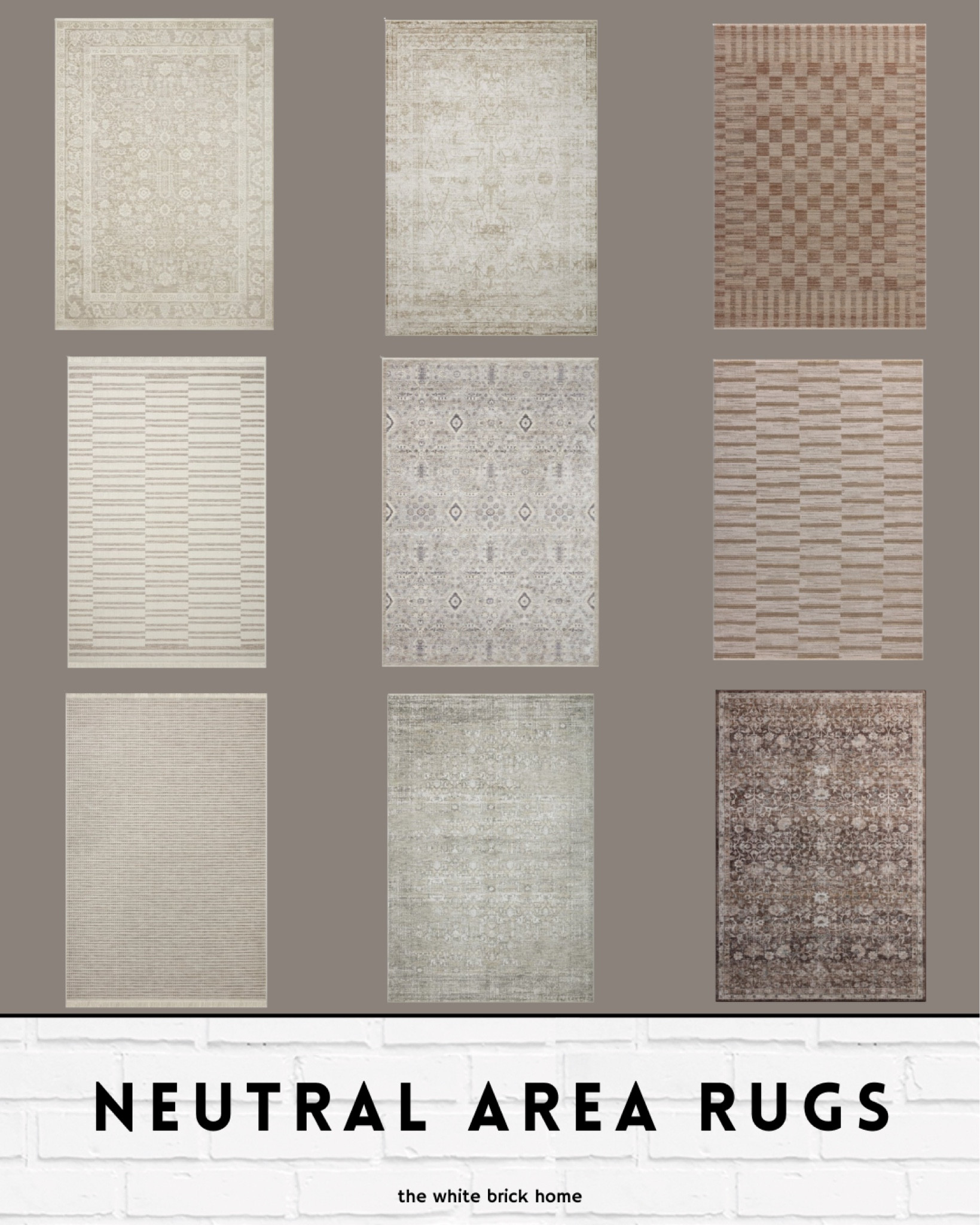 New rug releases that are currently on sale - these would be a great neutral layer in a dining room or living space! They also have coordinated pillows on the website linked 🖤

Rug, area rug, neutral living room rug, dining room rug, loloi amber lewis rug, rugs USA, home decor, home design, home accessories, bedroom rug, budget friendly rugs, neutral family room rug. 

#LTKSaleAlert #LTKStyleTip #LTKHome