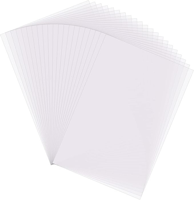 100 Sheets Tracing Paper, 8.5 x 11 inches White Trace Paper Translucent Paper for Sketching Traci... | Amazon (US)