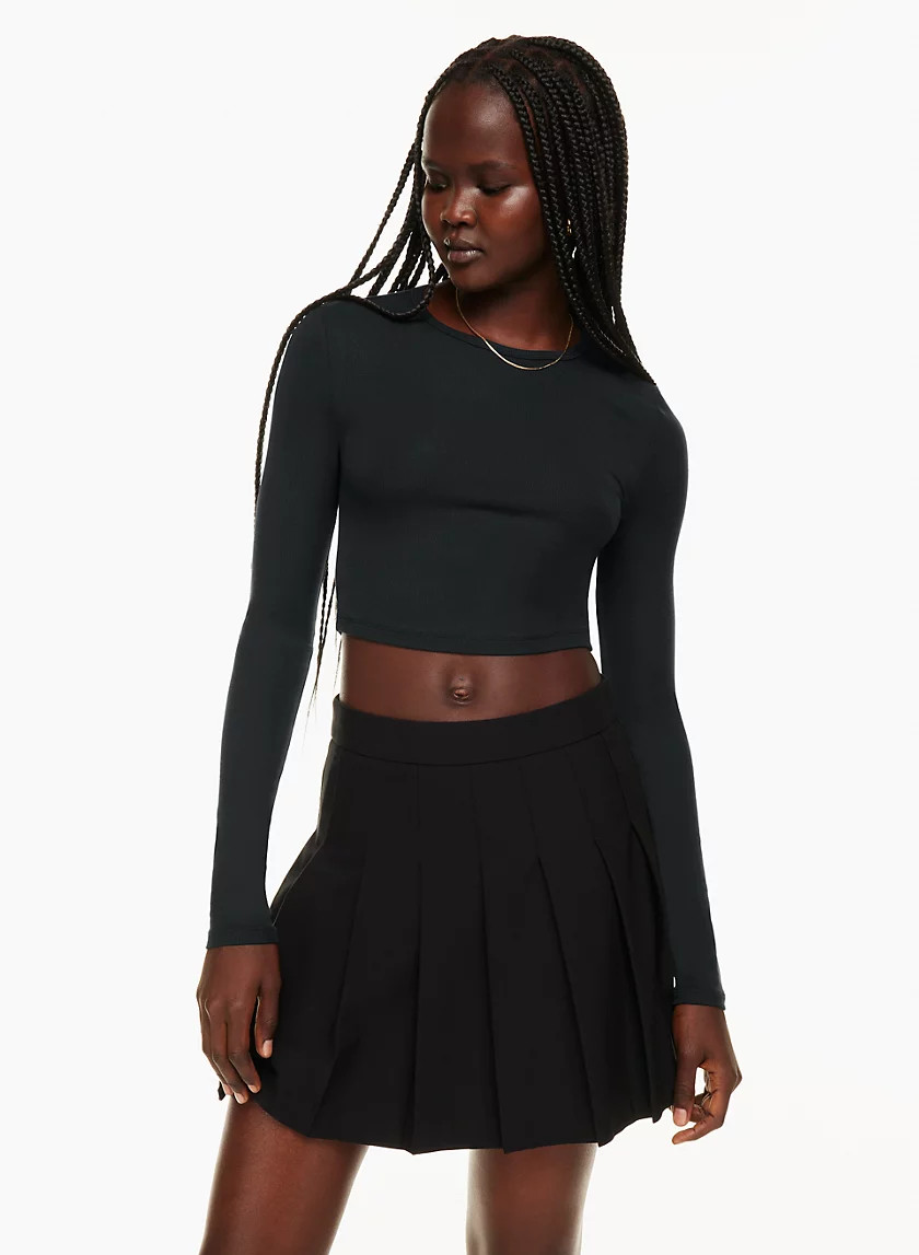 BLISS CROPPED LONGSLEEVE | Aritzia