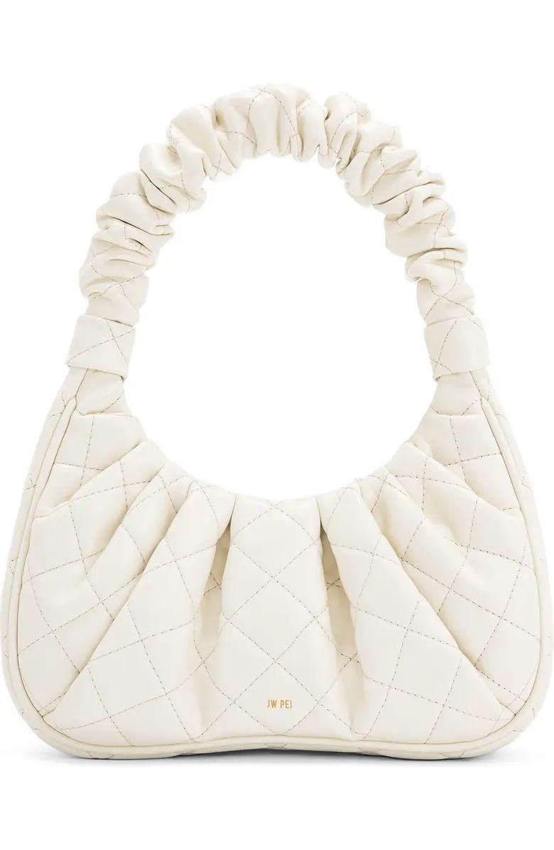 JW PEI Gabbi Rhombus Ruched Quilted Faux Leather Handbag | Nordstrom | Nordstrom