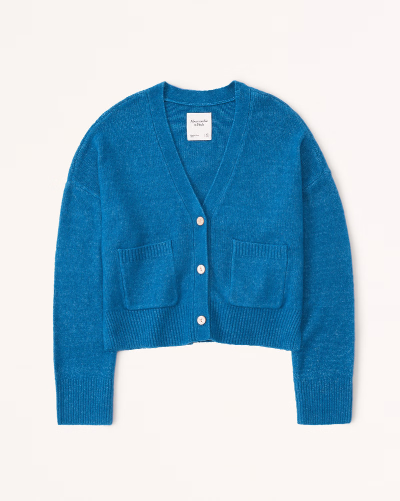 Classic Short Cardigan | Abercrombie & Fitch (US)