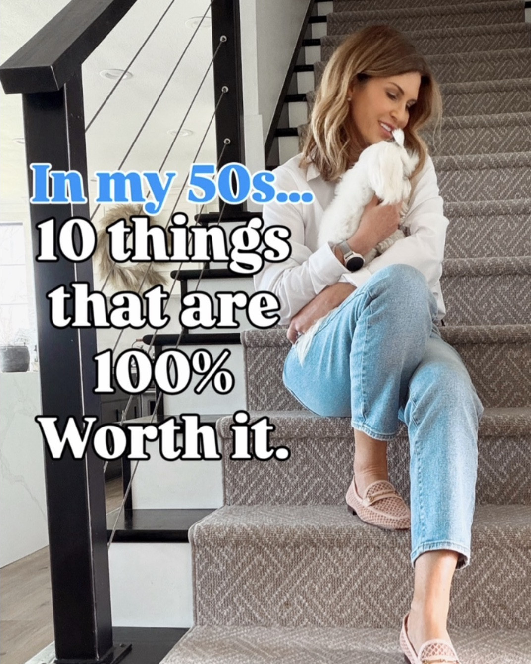 I’m a mom and Yay Yay in my 50s. There simple finds are so good 
I sized up 1 to a size 6 (regular length) in the 80s midrise jeans.
Mesh blush loafers. If between sizes, size down. I sized down in Adidas sneakers, too 

#LTKOver40 #LTKBeauty #LTKselfcare