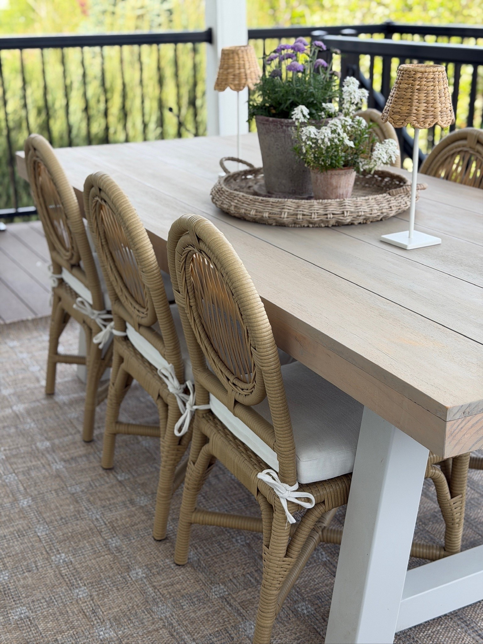 Savoring our outdoor space for as long as I can 🤍 I love our outdoor dining area so very much

#LTKHome #LTKSeasonal