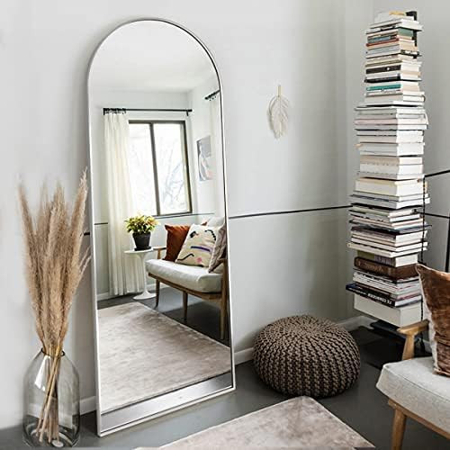 OGCAU Floor Mirror, Full Length Mirror Standing Hanging or Leaning Against Wall, Body Mirror for ... | Amazon (US)