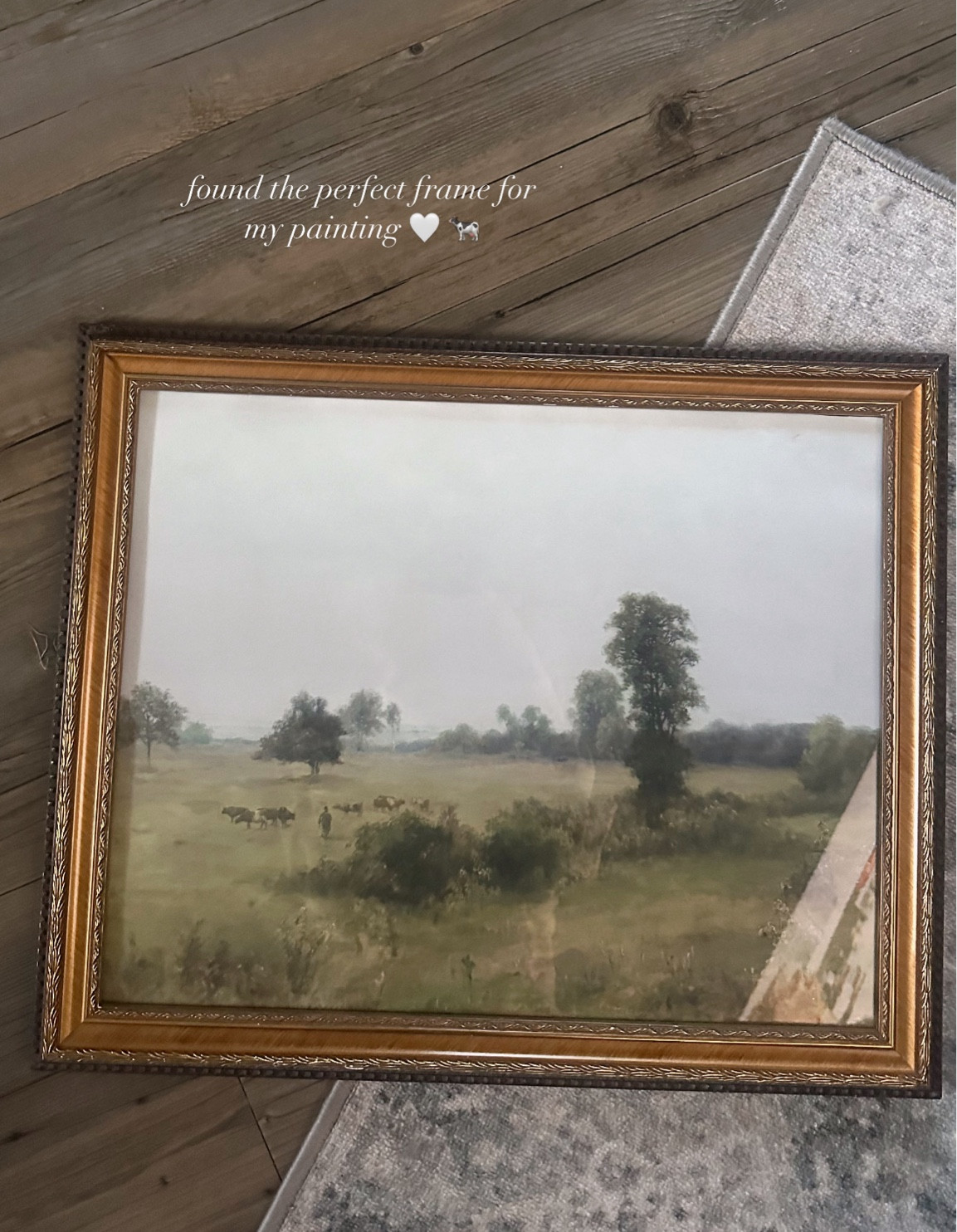 such a beautiful antique frame! On major sale online only $25! Love my vintage print 🤍 this shop has so many cute ones

#LTKhome #LTKsalealert #LTKfindsunder50