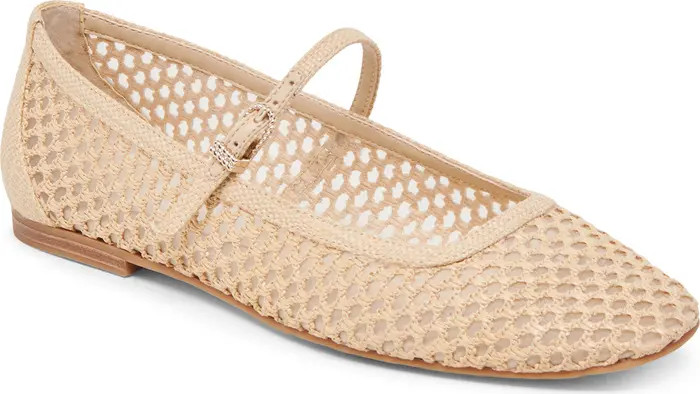 Ansel Crochet Mary Jane Flat (Women) | Nordstrom Rack
