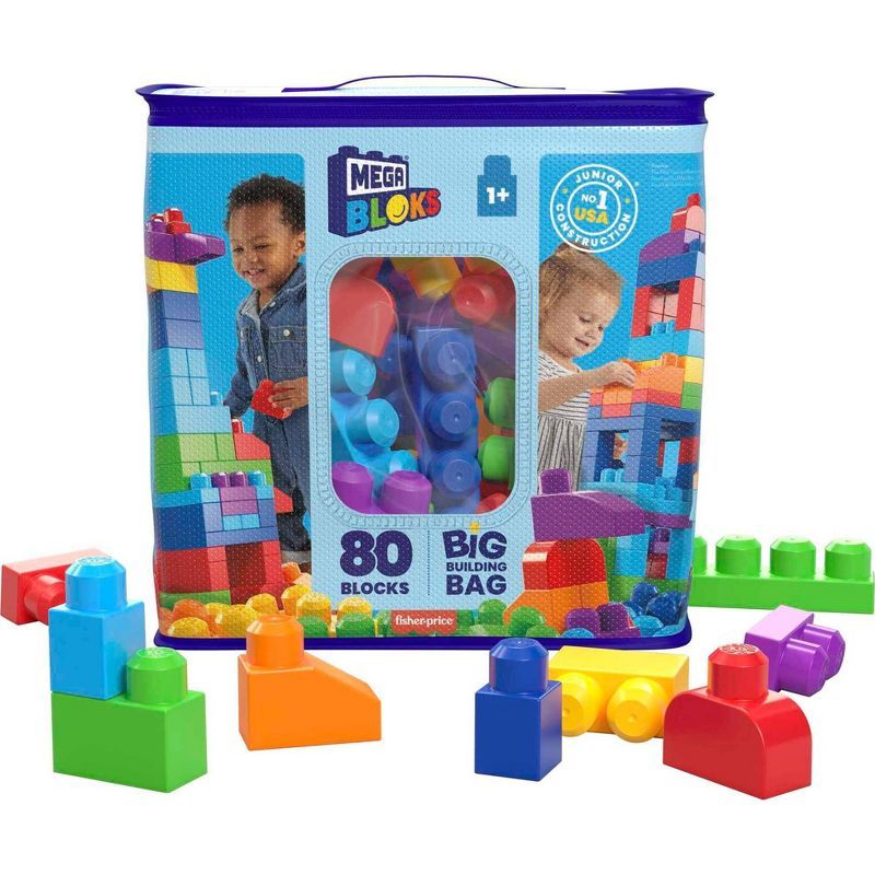 MEGA BLOKS Big Building Bag Playset - 80pcs | Target