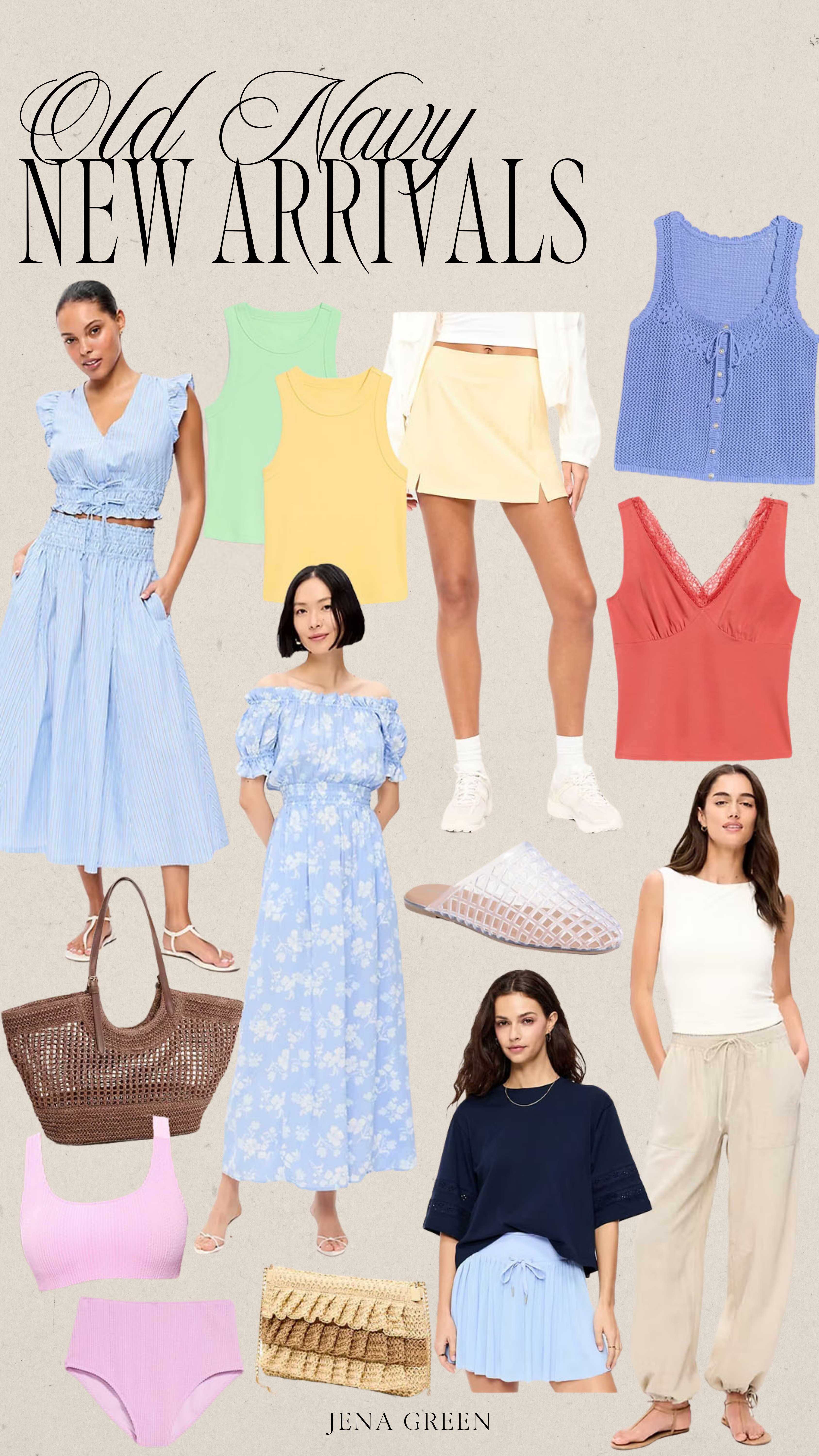 Old Navy New Arrivals | Old Navy New Fashion | Spring Fashion | Spring Outfits 

 #LTKootd #LTKSeasonal #LTKSaleAlert