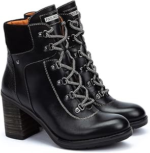 PIKOLINOS Womens Pompeya Leather/Textile Boots | Amazon (US)