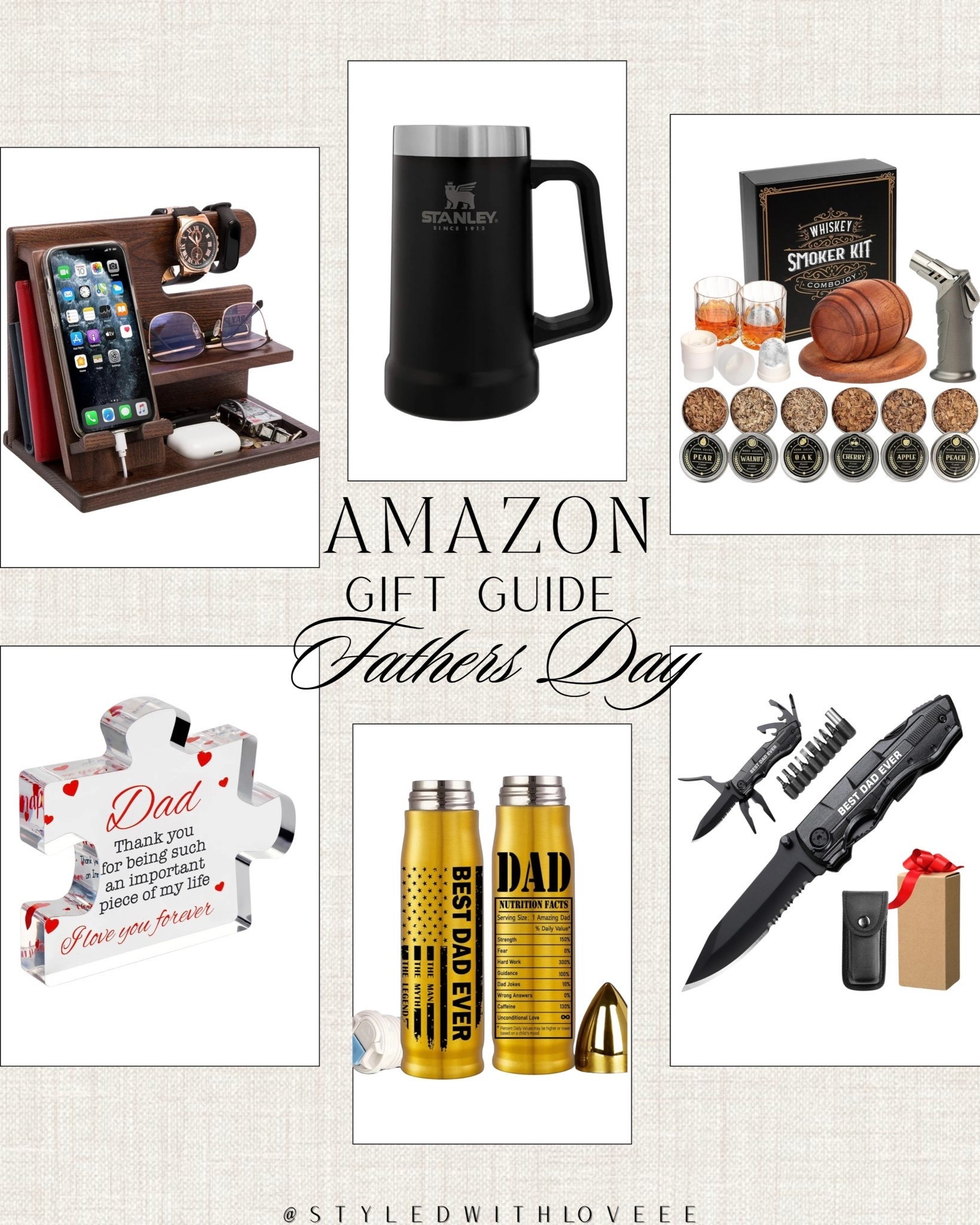 Celebrate Dad with our hand-picked Father’s Day gift guide, featuring must-haves like a sleek knife, all-in-one cell phone and sunglass holder, and the legendary Stanley mug. These practical, rugged gifts are perfect for the dad who’s always on the go and appreciates quality. Make his day extra special with gear he’ll use every day—and thank you for.

#LTKvlog #LTKMens #LTKSaleAlert