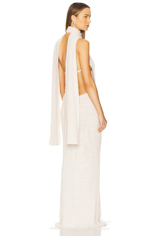 Aya Muse Kiran Dress in Off White from Revolve.com | Revolve Clothing (Global)