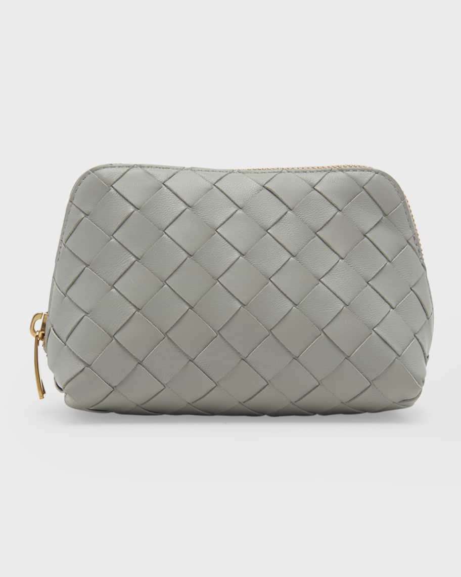 Bottega Veneta Intrecciato Beauty Pouch | Neiman Marcus
