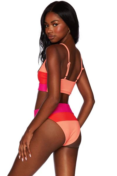 Alexis Bottom Magenta Coral | Beach Riot