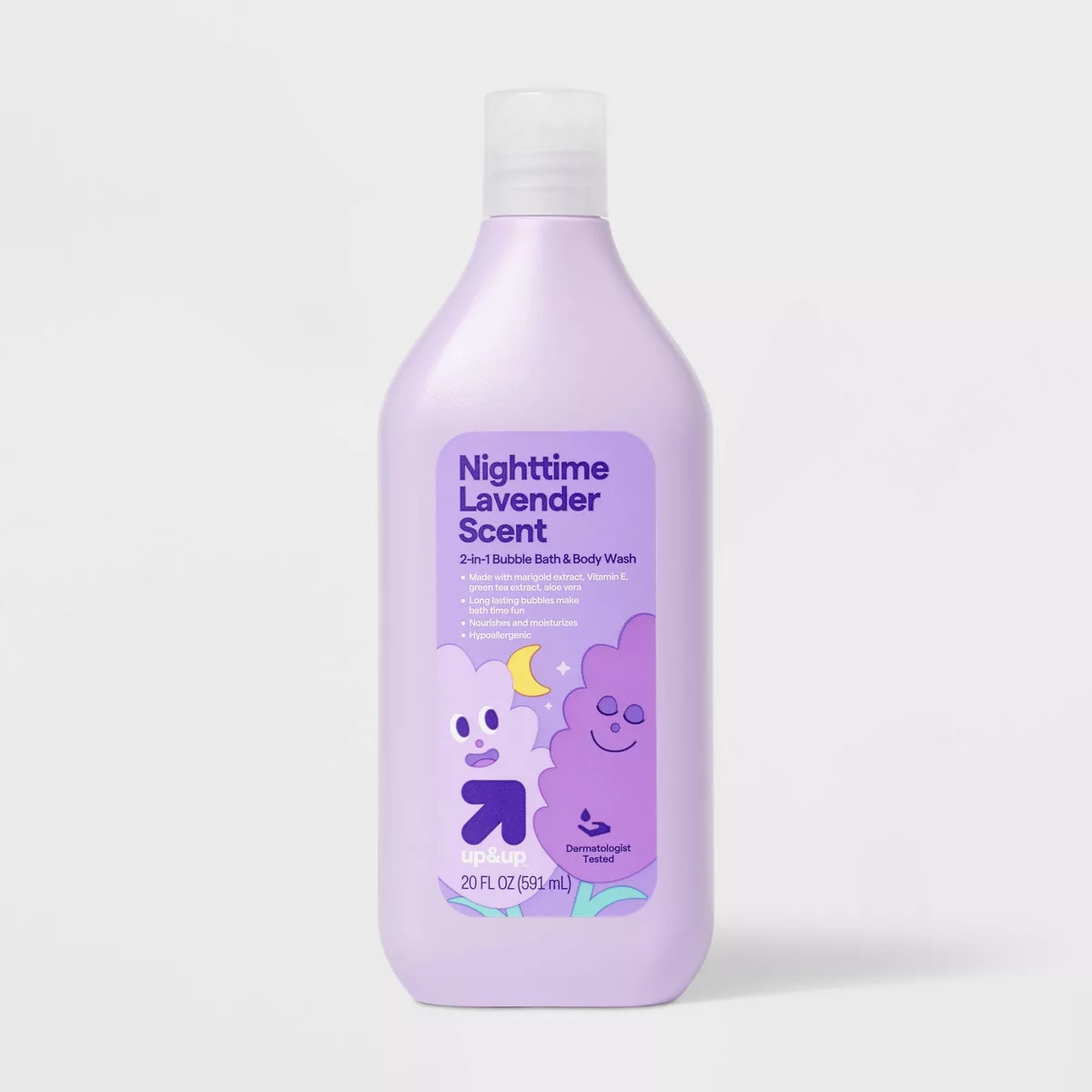 Kids' Bubble Bath + Body Wash - Night Time Lavender - 20oz - up&up™ | Target
