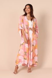 Mishka Kimono - Pink Floral | Petal & Pup (US)