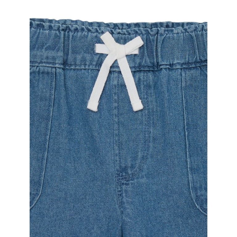 Wonder Nation Girls Pull On Shorts, Sizes 4-18 & Plus | Walmart (US)