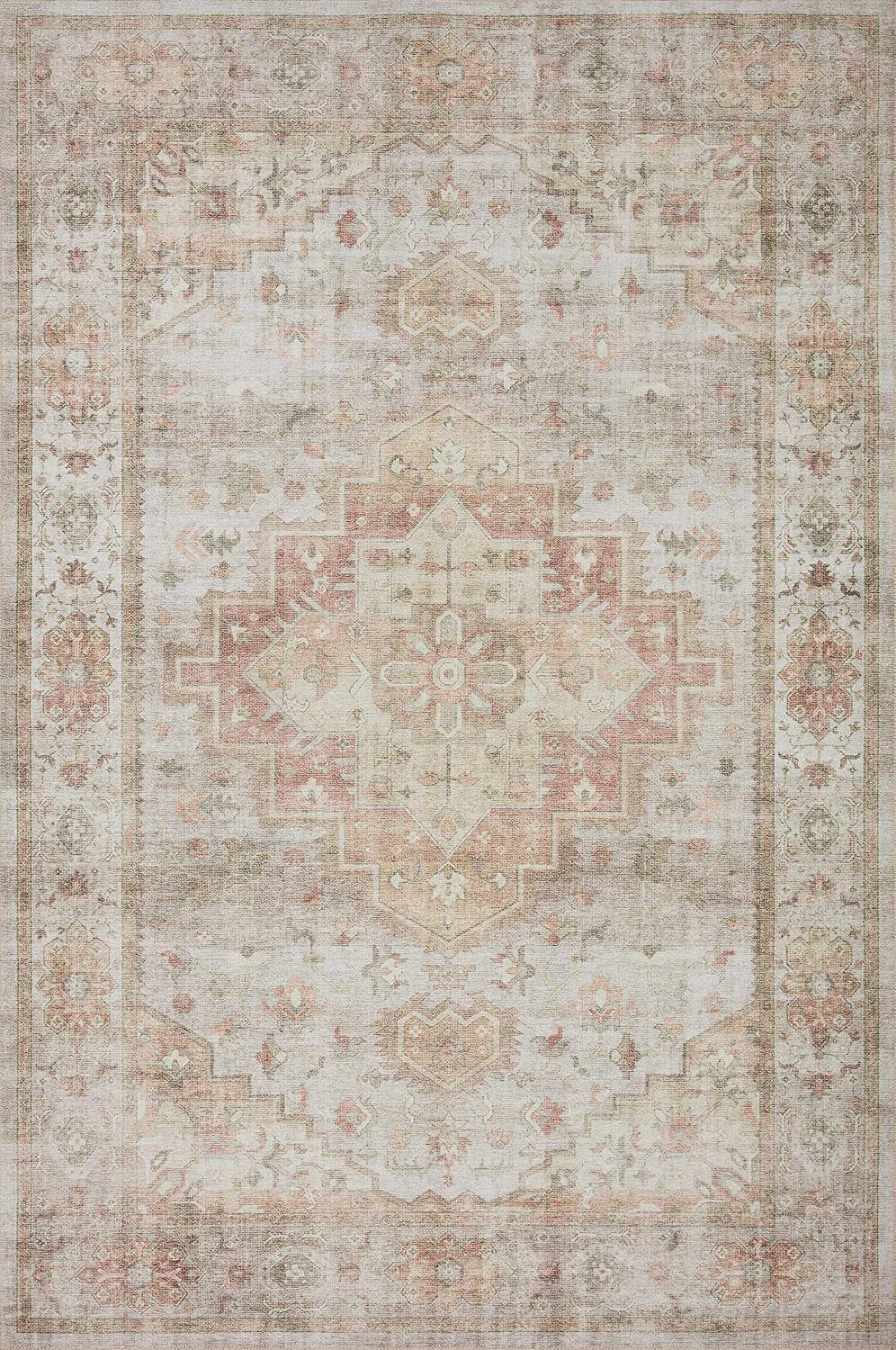 Amazon.com: Loloi II Heidi Collection HEI-02 SAGE / Multi, Traditional 8'-6" x 11'-6" Area Rug : ... | Amazon (US)