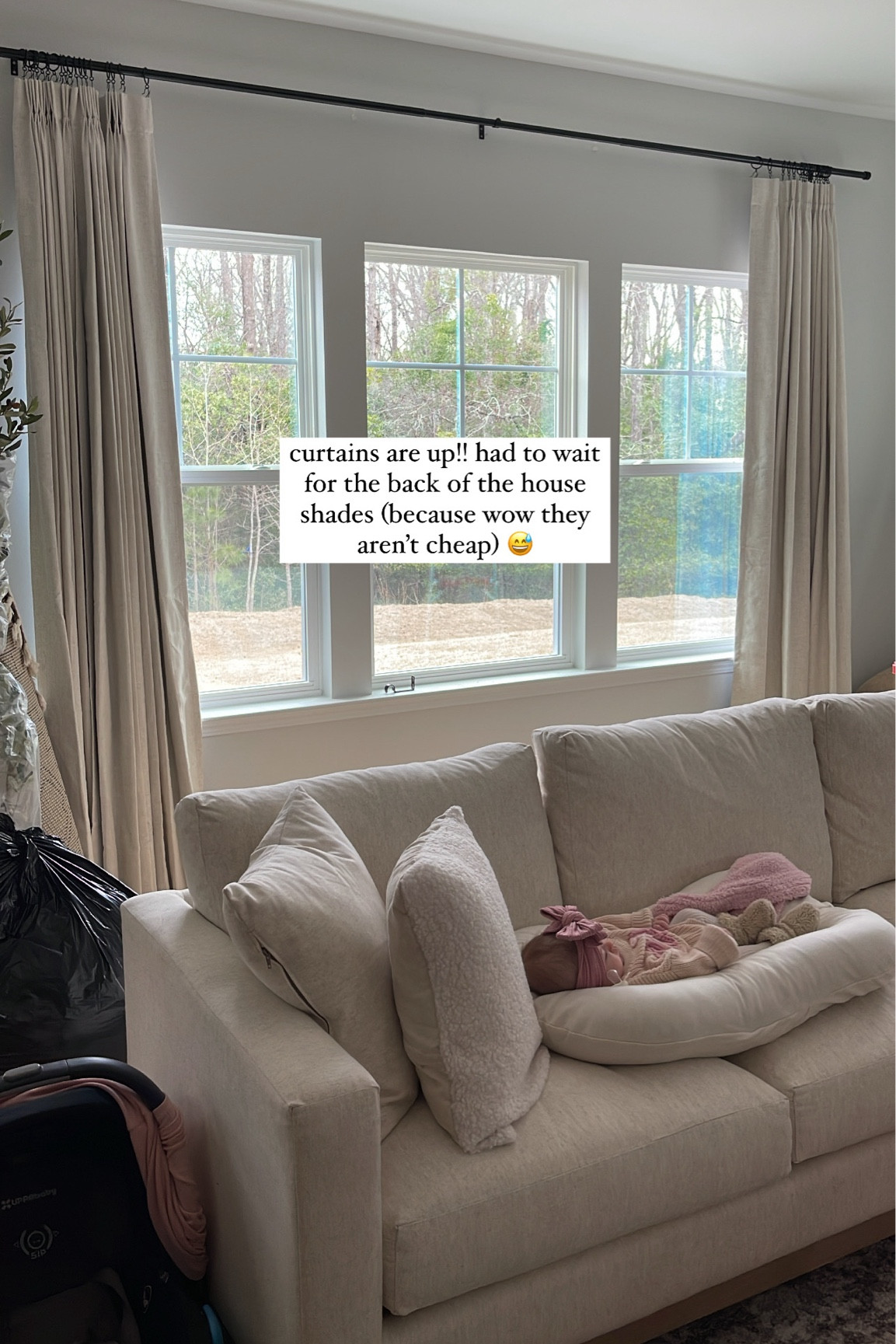 Pinch linen curtains 

#LTKhome #LTKSeasonal #LTKU