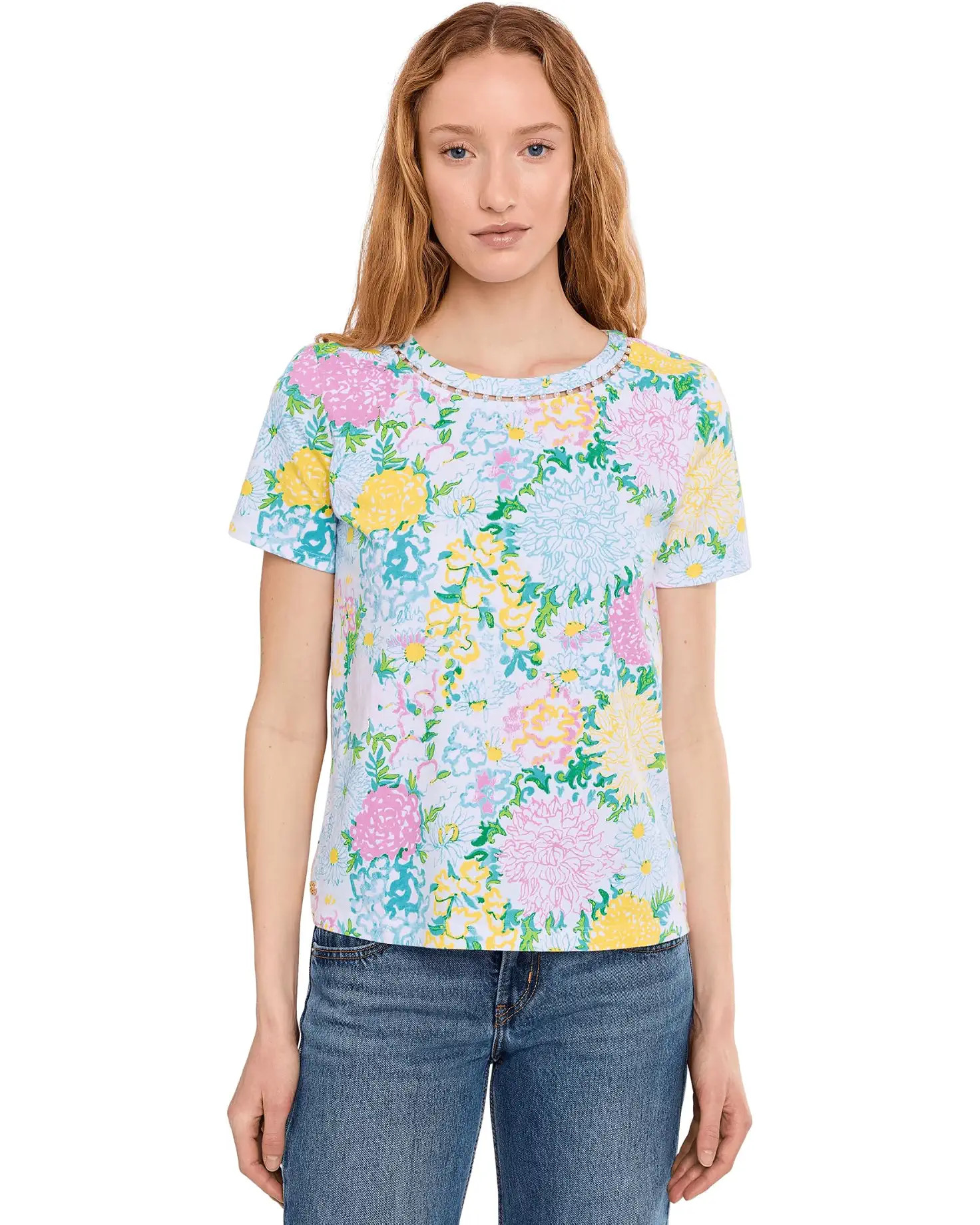 Women's Lilly Pulitzer Clairmont Pearl Knit Top | Zappos.com