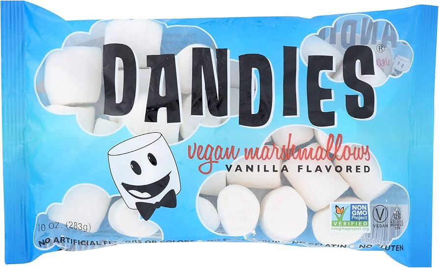 Dandies Vegan Marshmallows, Vanilla, 10 Ounce | Amazon (US)