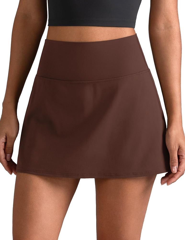 Colorfulkoala Dreamlux Skirts for Women High Rise Athletic Golf Tennis Skorts Built-in Shorts wit... | Amazon (US)