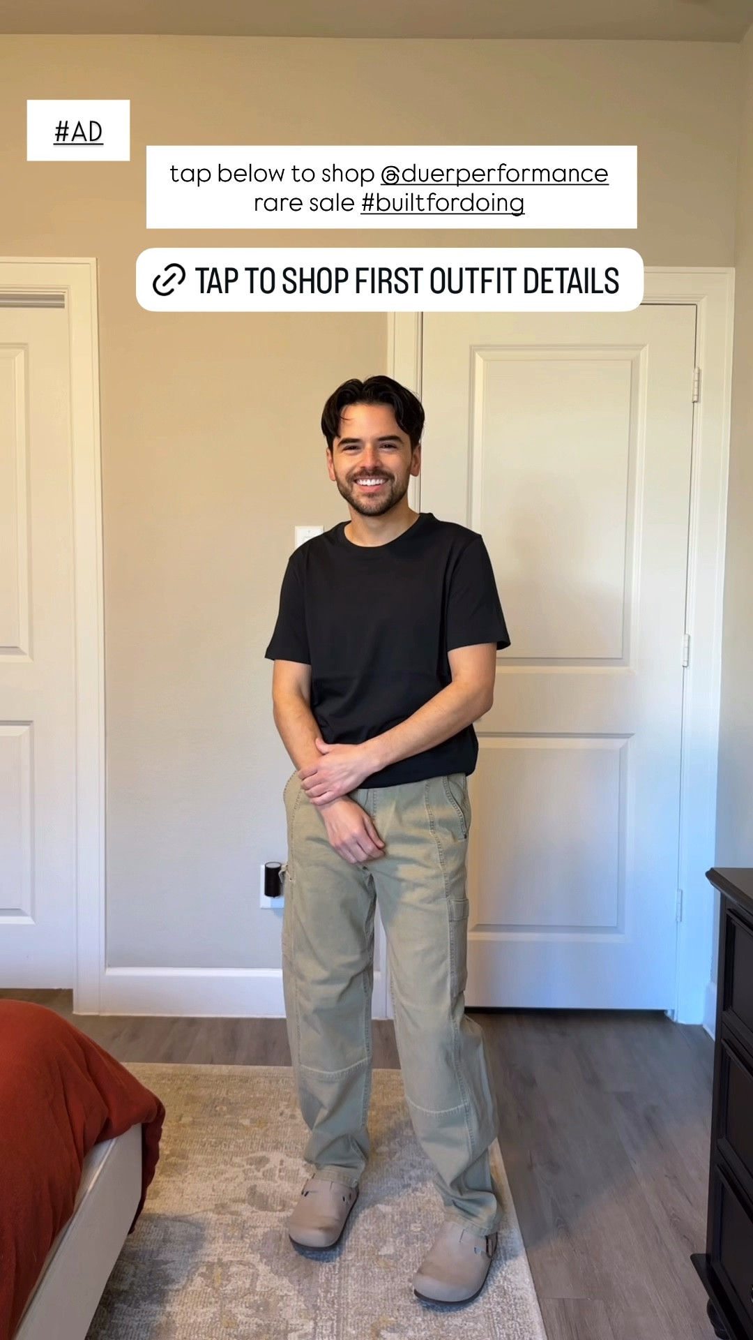 #Ad Leveling up my everyday style with this casual look from DUER. The Stretch Canvas 7-Pocket Pant in tan paired with the black Pima Cotton Tee is the perfect combo of comfort, stretch, and durability. Easy to wear, easy to style, and built for all-day movement.
DUER rarely goes on sale, and this is one of their best deals of the year for limited time only. If you’ve been wanting comfortable everyday pants that actually last, now’s the time. Once they sell out, they’re gone. #Liketkit @shop.ltk 


#LTKMens #LTKootd #LTKCyberWeek