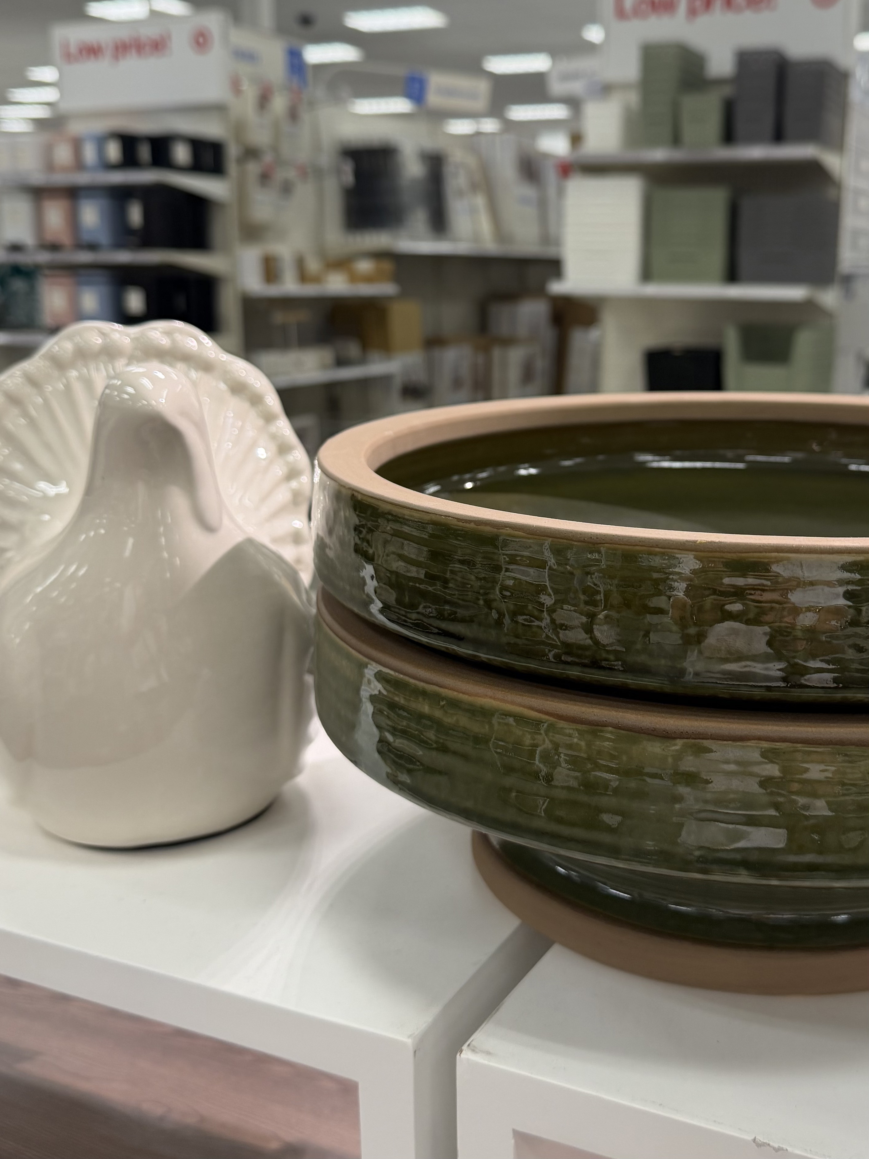These glazed bowls from Target are stunning and give the perfect vintage vibe.  

 #LTKSeasonal #LTKHome
