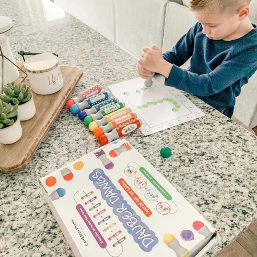 Washable Dot Markers 13 Pack With 121 Activity Sheets For Kids, Gift Set With Toddler Art Activities | Amazon (US)