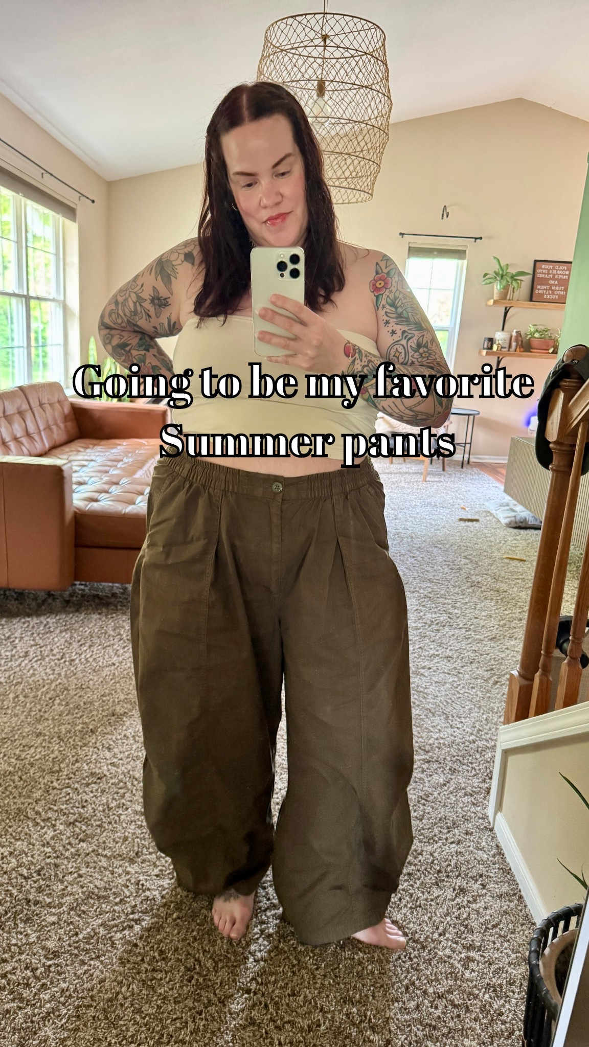 Wearing

Top XL
Pants XXL sized up for a baggier fit