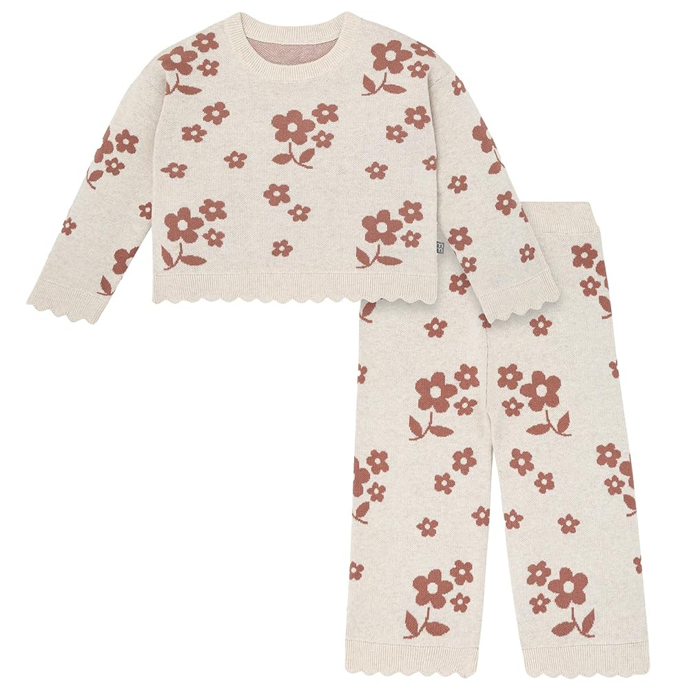 Modern Moments by Gerber baby-girls And Toddler Jacquard 2-piece Sweater Set | Amazon (US)