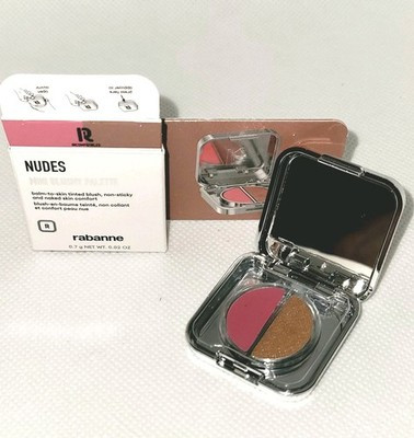 PACO RABANNE ♡ Incompatibles Mini Blushy Palette Blush Duo Matte Glow Cheek New | eBay US